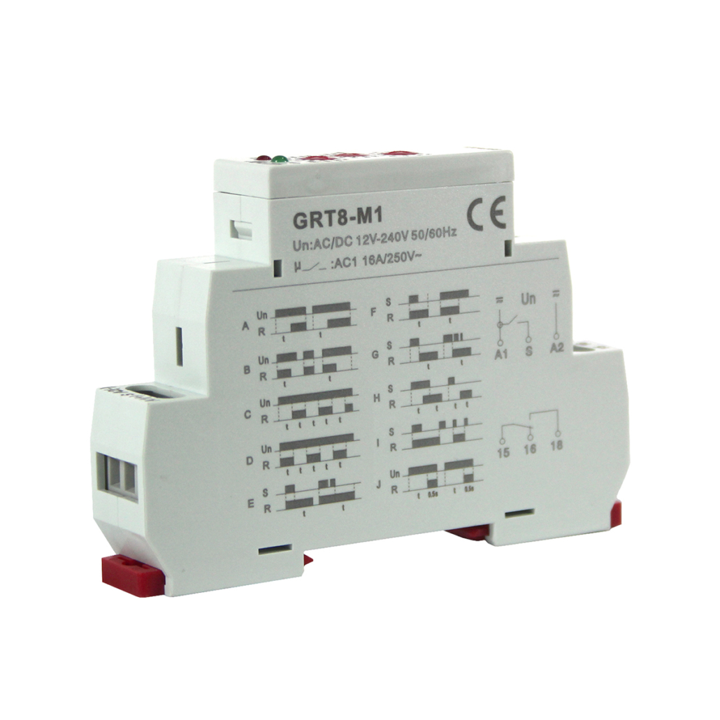 Multi-Function Timer Relay- Electronic Timer 12 VAC 24V – 24/110/220VAC